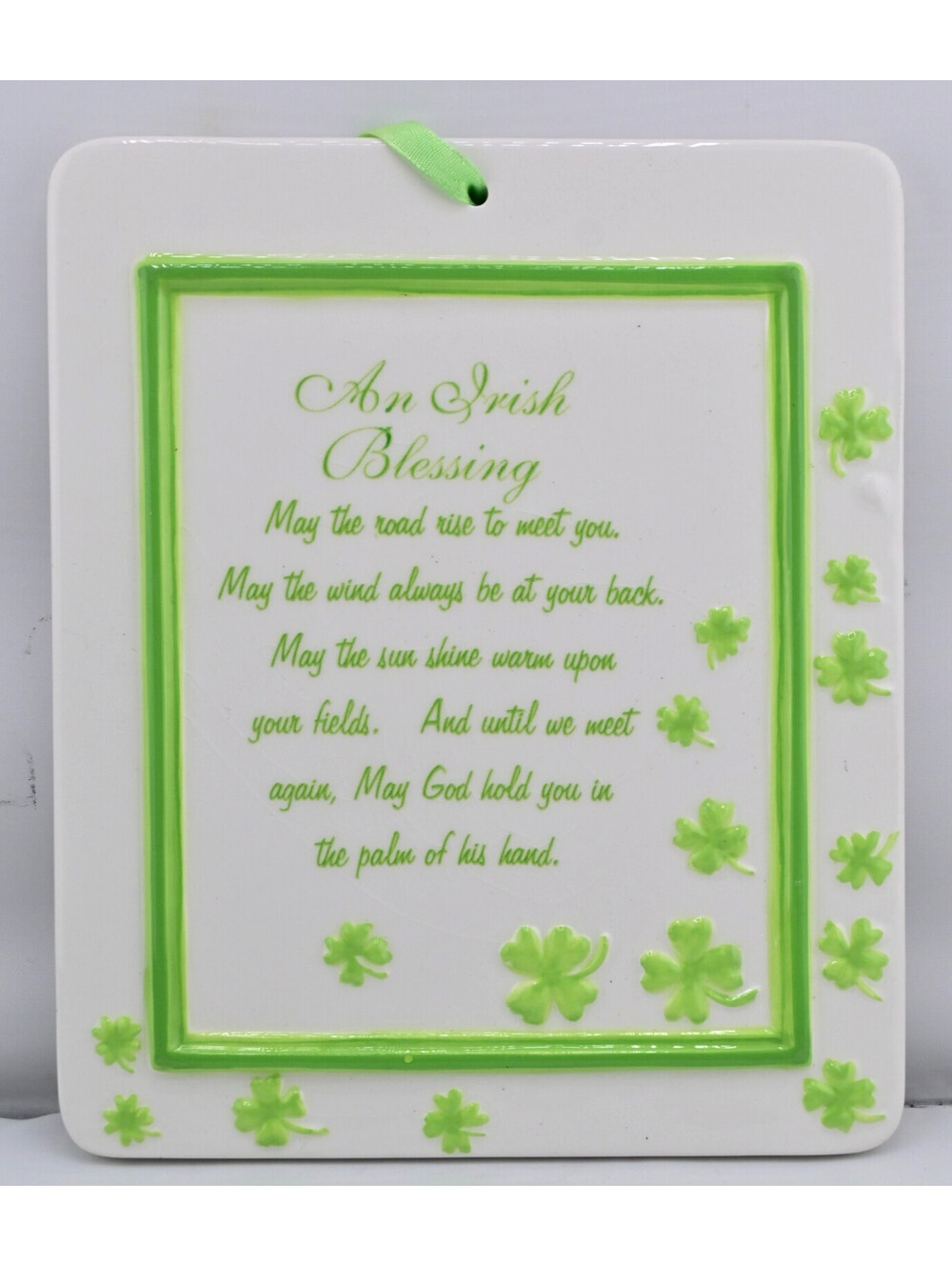 Ceramic Iris blessing frame